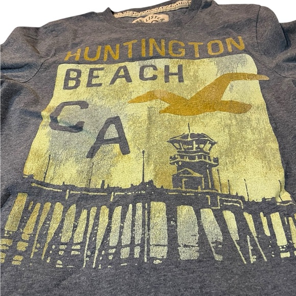 Hollister Blue Graphic Tee - Picture 3 of 4